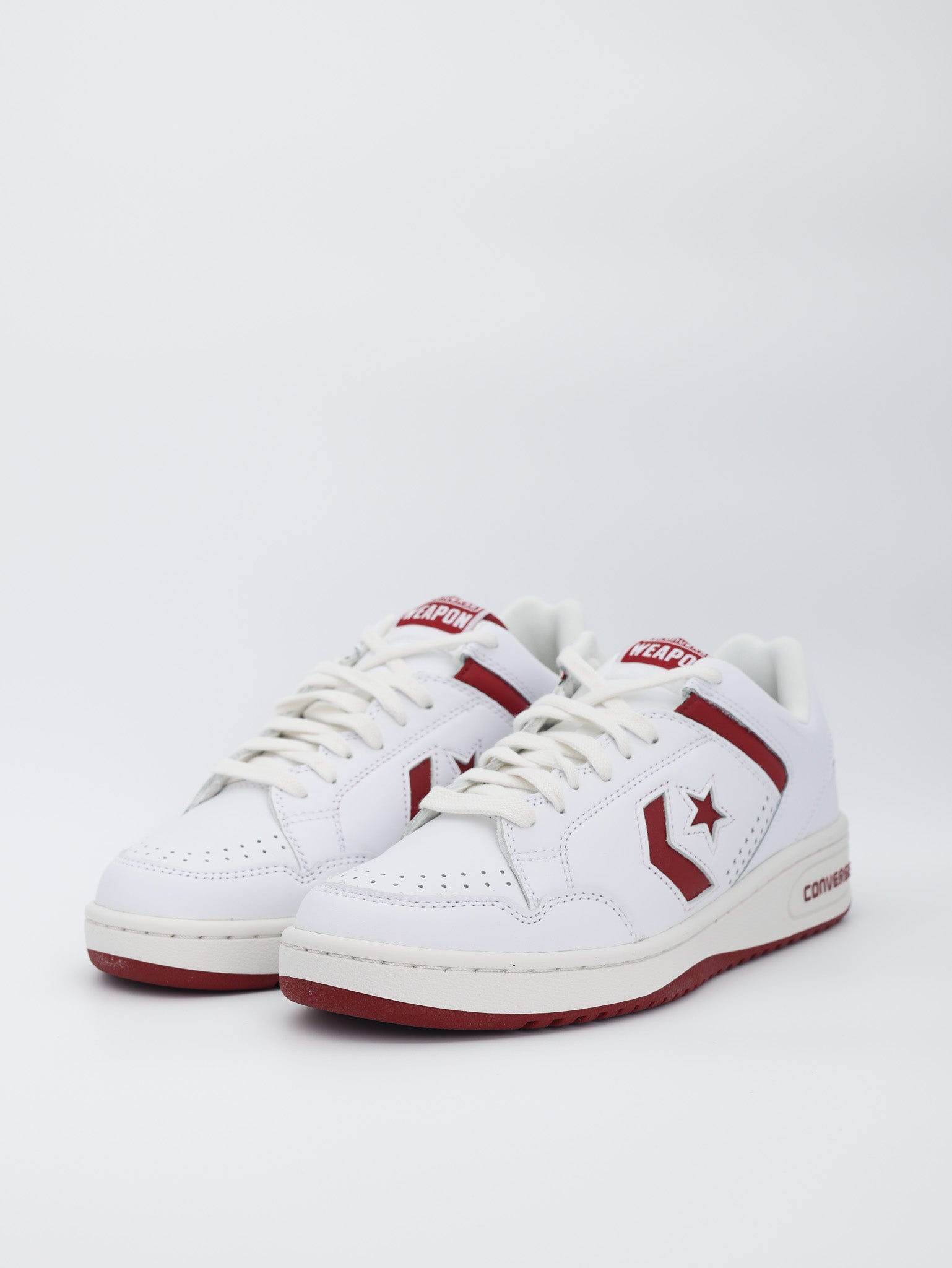 Converse Sneaker Weapon Basketball Ox White-Park Red